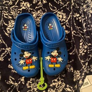 Disney Blue Mickey Mouse Clogs